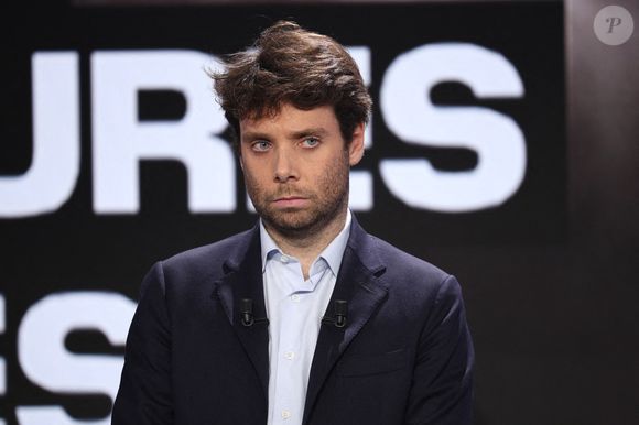Benjamin Duhamel durant Le Forum sur BFMTV, le 18 juin 2024. Photo by Raphael Lafargue/ABACAPRESS.COM