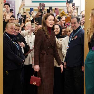Catherine (Kate) Middleton, princesse de Galles à l'hôpital Royal Marsden, où elle a reçu son traitement contre le cancer, à Londres, Royaume-Uni, le 14 janvier 2025. © Chris Jackson/WPA-Pool/Bestimage