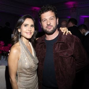 Exclusif - Joyce Jonathan et Claudio Capéo - Global Gift Gala Paris à l'hôtel Four Seasons George V à Paris le 8 novembre 2025. © Cyril Moreau/Bestimage