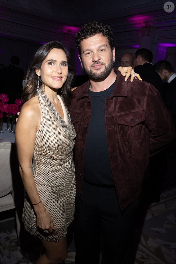 Exclusif - Joyce Jonathan et Claudio Capéo - Global Gift Gala Paris à l'hôtel Four Seasons George V à Paris le 8 novembre 2025. © Cyril Moreau/Bestimage
