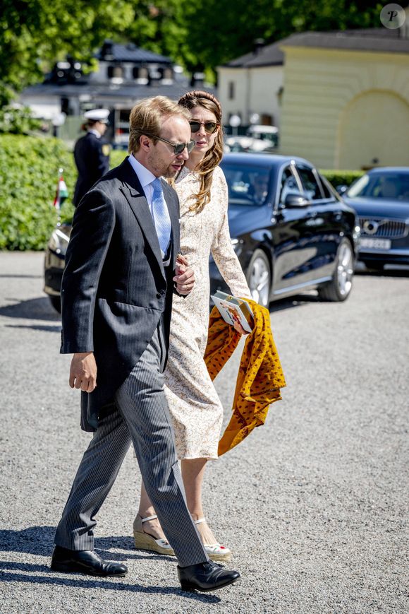 Baptême de la princesse Inès dans l'église du château de Drottningholm sur l'île de Lovön, le jour des noces d'étain du prince Carl Philip de Suède et de la princesse Sofia (Hellqvist) de Suède, le 13 juin 2025.
© Dana Press / Bestimage