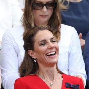 Catherine, princesse de Galles (Catherine « Kate » Middleton, princesse de Galles), photographiée lors de la treizième journée du tournoi de tennis de Wimbledon 2026, à l'All England Lawn Tennis and Croquet Club, le 11 juillet 2026 à Londres, en Angleterre. ©Mirrorpix / Bestimage