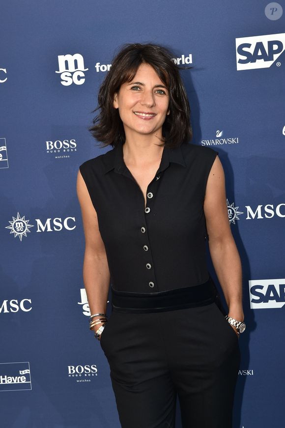 Estelle Denis à la soirée du baptême du paquebot MSC Meraviglia au Havre, le 23 juin 2017.

Photo : Rachid Bellak / Bestimage