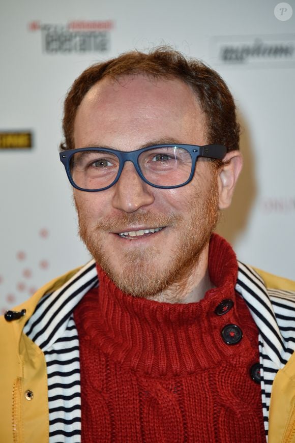Marius Colucci assiste au vernissage de l'exposition Lumière ! Le Cinéma Invente au Grand Palais à Paris, France, le 26 mars 2015. Photo by Nicolas Gouhier/ABACAPRESS.COM