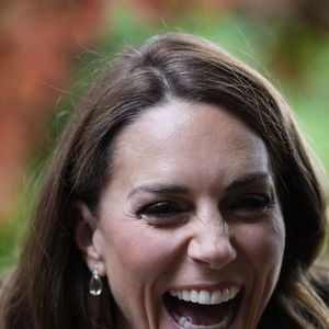 Catherine (Kate) Middleton, princesse de Galles, visite l'école maternelle Salvador Allende à Reggio Emilia (Italie), lors de son voyage consacré à la petite enfance, le 14 mai 2026.
© GOFF / Bestimage