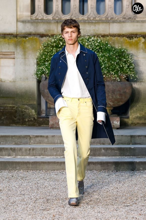 Défilé de mode Dior Homme Prêt à Porter Collection Homme Printemps/Été 2027 lors de la Fashion Week de Paris, France, le 24 juin 2026. © Bestimage