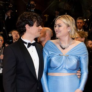 Florian Rossi et sa compgane Louane Emera - Montée des marches du film « The Idol » lors du 76ème Festival International du Film de Cannes, au Palais des Festivals à Cannes. Le 22 mai 2023
© Jacovides-Moreau / Bestimage