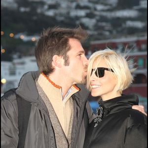 Clotilde Courau et Emmanuel Philibert de Savoie à Capri pour le 14e festival du film. SGP / BESTIMAGE