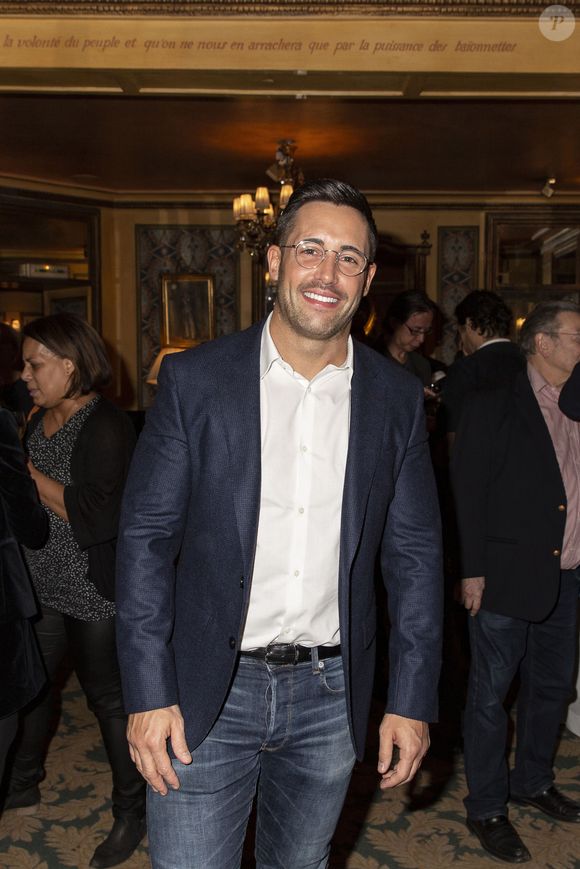 Exclusif - Valentin Neraudeau ( Prix Procope de la Cuisine bourgeoise 2019 à V. Néraudeau pour son livre "Desserts Addict" ) - Remise du Prix "Le Procope" au café-restaurant Le Procope à Paris le 19 novembre 2019. ©j Jack Tribeca/Bestimage