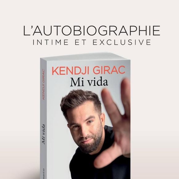 Couverture de "Mi Vida", l'autobiographie de Kendji Girac parue aux éditions Flammarion le 1er octobre 2025.