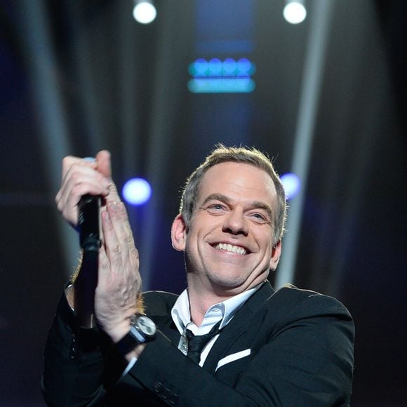 Le chanteur Garou (parrain du Téléthon 2016) - 30ème édition du Téléthon 2016 (AFMTéléthon) à l'hippodrome de Longchamp à Paris, France, le 3 décembre 2016.  © Coadic Guirec/Bestimage