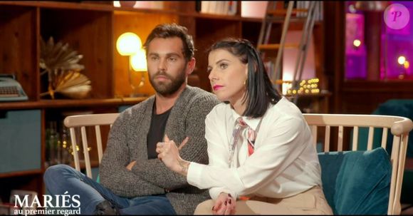 Cyndie et Jauffrey de "Mariés au premier regard 2022", épisode du 20 juin sur M6.

Photo : M6