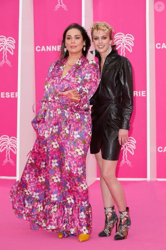 Lola Dewaere, Sara Mortensen de la série ASTRID ET RAPHAËLLE
CANNESERIES SAISON 5 au Palais des Festivals et des Congrès de Cannes, vendredi 1 avril 2022. © Christophe Aubert via Bestimage