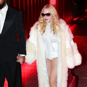 Milan, ITALIE Madonna et Akeem Morris ont fait une apparition élégante à la soirée Dolce & Gabbana à Milan. Photo par Backgrid USA / Bestimage