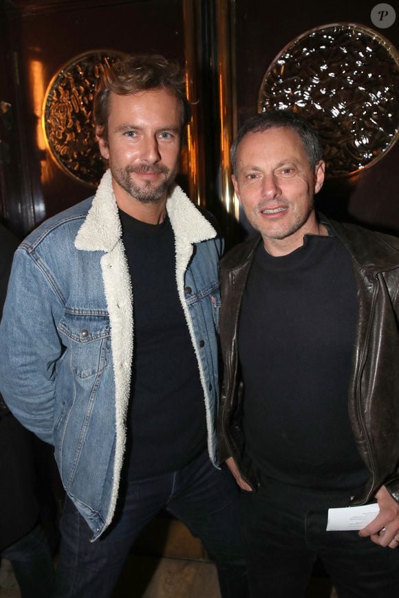 Exclusif - Marc-Olivier Fogiel et son mari François Roelants - Personnalités à la première représentation du show de A.Sublet "Tous les risques n'auront pas la saveur du succès" au Théâtre Antoine à Paris. Le 13 novembre 2023
© Bertrand Rindoff / Bestimage