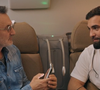 Kendji Girac dans l'émission "Rendez-vous en terre inconnue" sur France 2, le 29 avril 2024