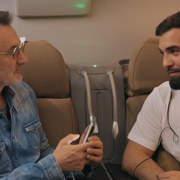 Kendji Girac dans l'émission "Rendez-vous en terre inconnue" sur France 2, le 29 avril 2024