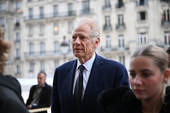 Dominique de Villepin lors de la cérémonie d'intronisation de Robert Badinter, ancien ministre de la Justice, au Panthéon à Paris, France, le 9 octobre 2025. L'ancien avocat et ministre de la Justice français, célèbre pour son combat contre la peine de mort, dont il a soutenu l'abolition en 1981, Robert Badinter, repose au Panthéon lors d'une cérémonie solennelle présidée par le Président de la République française le 9 octobre 2025, date anniversaire de la promulgation de la loi abolissant la peine de mort, dont il est l'auteur. © Eliot Blondet/Pool/Bestimage