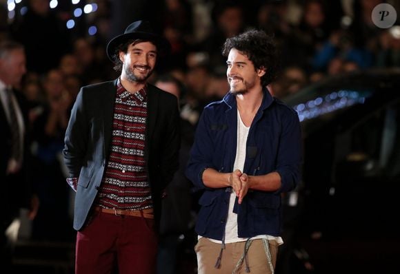 Les deux parents conservent une excellente relation pour le bien-être de leur fils.

Jérémy Frérot et Flo Delavega (Les Frero Delavega) - 16ème édition des NRJ Music Awards à Cannes. Le 13 décembre 2014
DOMINIQUE JACOVIDES / BESTIMAGE