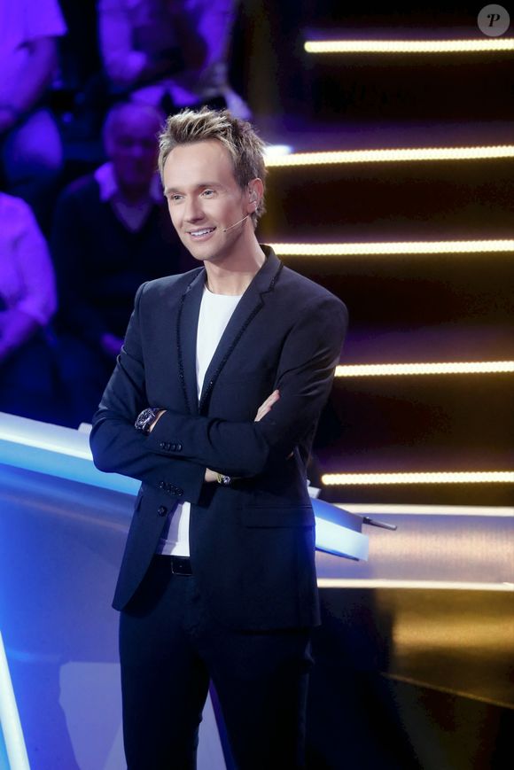 Exclusif - Cyril Féraud - Enregistrement de l'émission "Le Quiz des Champions" aux Studios 130 à Saint-Denis, présentée par C.Féraud et diffusée le 1er février 2025 sur France 2, à Paris, France, le 5 juin 2024. © Christophe Clovis/Bestimage
