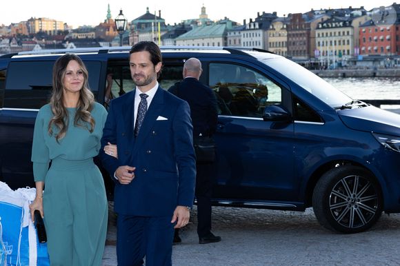 Le prince Carl Philip de Suède, La princesse Sofia (Hellqvist) de Suède - 15ème  anniversaire de "Project Playground" au Musée du Jouet de Stockholm, le 25 septembre 2025. © Action Press / Bestimage