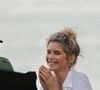 Alice Taglioni a donné son premier concert au piano aux côtés d’Hélène Berger dans le cadre du Cap Ferret Music Festival, le 11 juillet 2022, au Canon, à Légez-Cap-Ferret. Laurent Delahousse et Sarah Poniatowski étaient présents. Photo de Thibaud Moritz/ABACAPRESS.COM - POOL BESTIMAGE