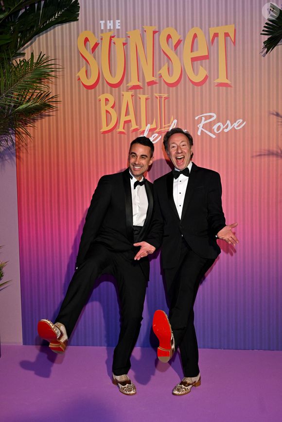 Yori Bailleres et son compagnon Stéphane Bern durant la 69ème édition du Bal de la Rose dans la Salle des Étoiles du Sporting Monte-Carlo à Monaco, le 29 mars 2025.
© Bruno Bebert / Pool Monaco / Bestimage