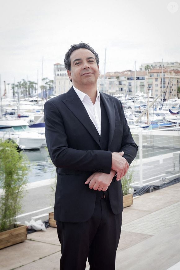 Exclusif - Patrick Cohen - Emission "C à vous" à l'occasion de la présentation des films "Strange Way Of Life" et "Le règne Animal" lors du 76ème Festival International du Film de Cannes le 18 mai 2023. © Jack Tribeca / Bestimage