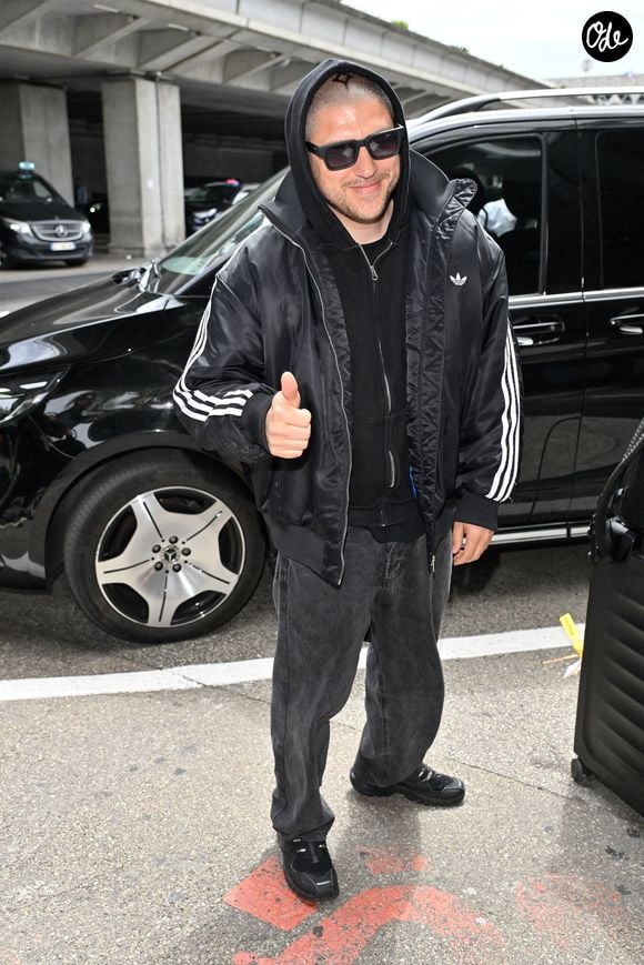 Mosimann à l'aéroport de Nice avant le 79e Festival de Cannes, à Nice, en France, le 13 mai 2026. Photo de Julien Reynaud/APS-Medias/ABACAPRESS.COM