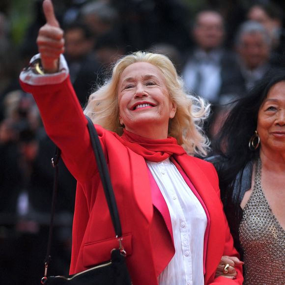 Brigitte Fossey à la cérémonie d'ouverture tapis rouge au 77e Festival de Cannes au Palais des Festivals le 14 mai 2024 à Cannes, France. Photo Franck Castel/ABACAPRESS.COM