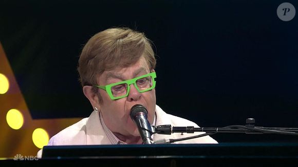 Elton John sur le plateau de la NBC le 6 avril 2025.



Photo : Backgrid UK/ Bestimage