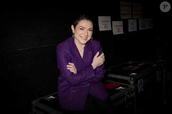 Exclusif - Emilie Dequenne - Studio - Soirée de gala "Tous les talents chantent contre le cancer" pour l'association "Tout le monde contre le cancer" à l'Olympia à Paris. Le 20 juin 2024
© Jack Tribeca / Bestimage