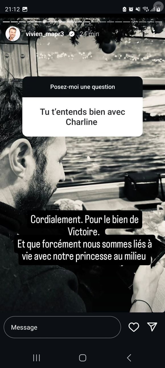 Ils n'ont pas refait de moments à 3 depuis la rupture

Vivien de "Mariés au premier regard" évoque son ex Charline pour la première fois, sur Instagram, le 23 décembre 2024