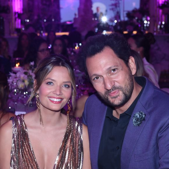 Eric Antoine et sa femme Gennifer Demey - Soirée de gala du 10ème anniversaire de l'association "Les Bonnes Fées" à l'Hôtel The Peninsula Paris le 8 octobre 2025.  
© Rachid Bellak/Bestimage