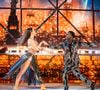 Et le chanteur impressionne chaque semaine sur le parquet avec sa partenaire Inès Vandamme
Jungeli et Inès Vandamme dans "Danse avec les stars".
TF1 / PIXELINE
Photographe: PIXELINE PHOTOGRAPHIE
