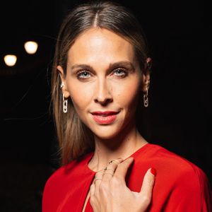 Ophélie Meunier aux arrivées du défilé Messika Collection Femme Prêt-à-Porter Printemps/Eté 2026 lors de la Fashion Week de Paris (PFW), au Musée des Arts décoratifs, à Paris, France, le 13 octobre 2025. © Pierre Perusseau/Bestimage