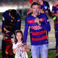 "Une grande fête comme Xana les aimait tant" : Après le sacre de Luis Enrique et du PSG, message en mémoire de sa fille emportée à 9 ans