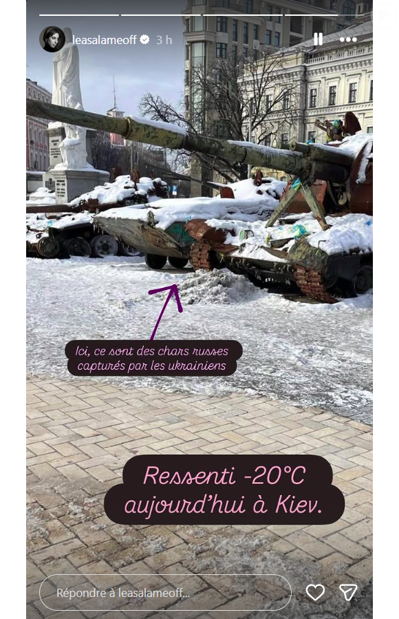 Story Instagram Léa Salamé