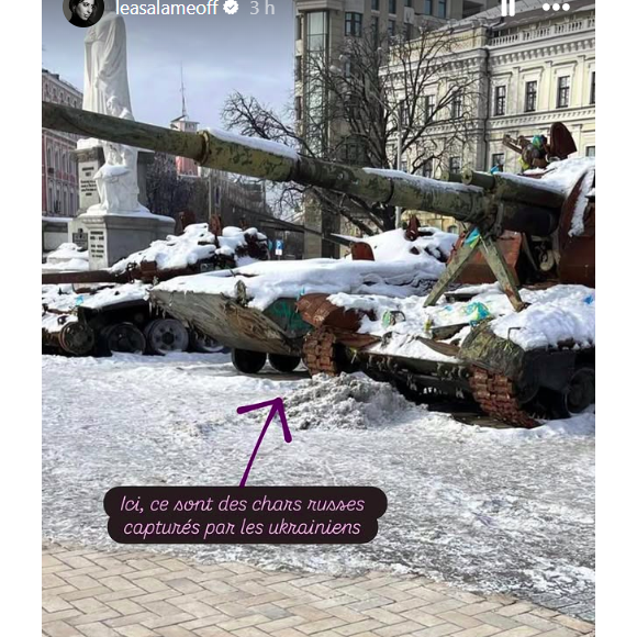 Story Instagram Léa Salamé