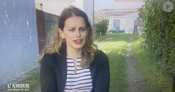 Marion dans l'émission "L'amour est dans le pré" en 2024.
Crédit : M6