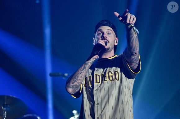Matt Pokora assiste au Foot Concert, au profit de l'association Huntington Avenir à la LDLC Arena à Lyon, France, le 11 novembre 2024. Photo par Julien Reynaud/APS-Medias/ABACAPRESS.COM