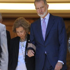 Et c'est assez rare pour le souligner : cela faisait pas moins de 15 ans que Felipe IV et sa mère n'étaient pas apparus seuls, tous les deux, lors d'un événement officiel.

Le roi Felipe et la reine Sofia lors de l'audience avec le comité exécutif de la Fédération espagnole des banques alimentaires au palais de La Zarzuela, le 18 juillet 2025, à Madrid (Espagne). Ángel Díaz Briñas/Euopa Press/ABACAPRESS.COM