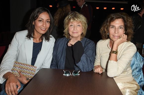 Leïla Kaddour-Boudadi, Danièle Thompson et Christine Orban - Générale des 10 ans du spectacle "Un Poyo Rojo" au théâtre Antoine à Paris le 17 mai 2018. © Coadic Guirec/Bestimage