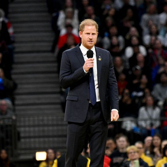 Le prince Harry et Meghan Markle assistent à la cérémonie d'ouverture des "Invictus Games Vancouver Whistler 2025" au Canada le 8 février 2025. Backgrid USA / Bestimage