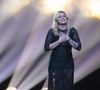 La chanteuse de 28 ans a choisi sa chanson "maman" pour défendre les couleurs du drapeau tricolore.
15 mai 2025, Bâle, Suisse : Louane, avec sa chanson "maman", représente la France lors de la deuxième demi-finale en direct de la 69e édition du Concours Eurovision de la chanson, qui s’est tenue le 13 mai 2025 à la St. Jakobshalle de Bâle, en Suisse. (Credit Image: © Baden Roth/ZUMA Press Wire)