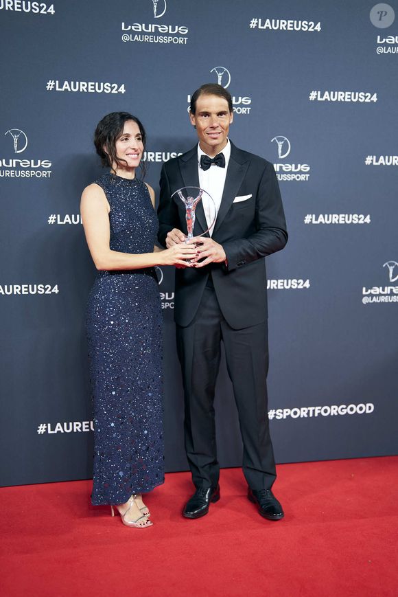 Une belle sortie à deux pour Rafael Nadal et Xisca Perello et l’occasion de voir que la grossesse de la femme du sportif est déjà bien avancée

Rafael Nadal et Xisca Perrello - Laureus World Sports Awards 2024, à Madrid le 22 avril 2024 (Credit Image: © Jack Abuin/ZUMA Press Wire)