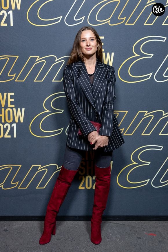 Ilona Smet après le défilé Etam Live Show 2021 à l'Opéra Garnier à Paris, le 4 octobre 2021.

© Tiziano Da Silva / Bestimage