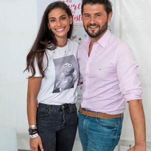 Exclusif - Tatiana Silva et Christophe Beaugrand - Festival des Livres et des Artistes organisé par l'association "Lecture pour Tous" engagée dans la lutte contre l'illettrisme au Mail Branly à Paris le 3 juillet 2022.
© Pierre Perusseau / Jack Tribeca / Bestimage