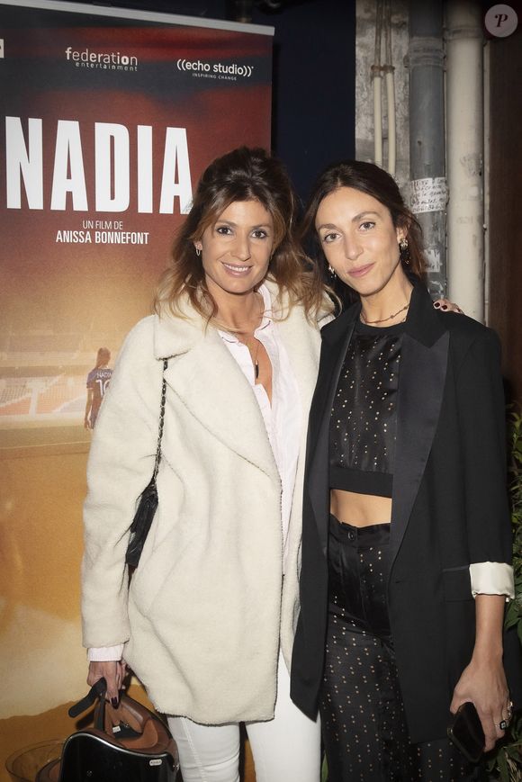 Exclusif - Caroline Ithurbide, Anissa Bonnefont à la première du film "Nadia" au cinéma "Le Silencio" à Paris, le 4 octobre 2021.
© Jack Tribeca/Bestimage