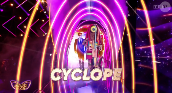 Le Cyclope dans Mask Singer, capture d'écran TF1